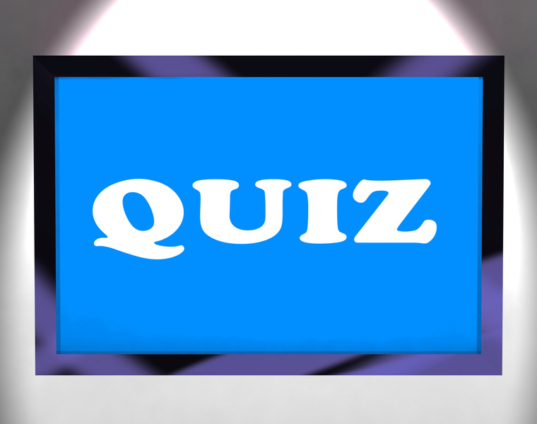 Quiz Screen Means Test Quizzes Or Questioning Online